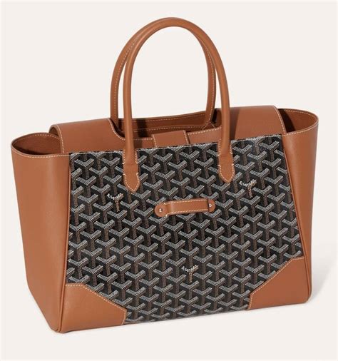 goyard new bags|goyard saigon tote bag cost.